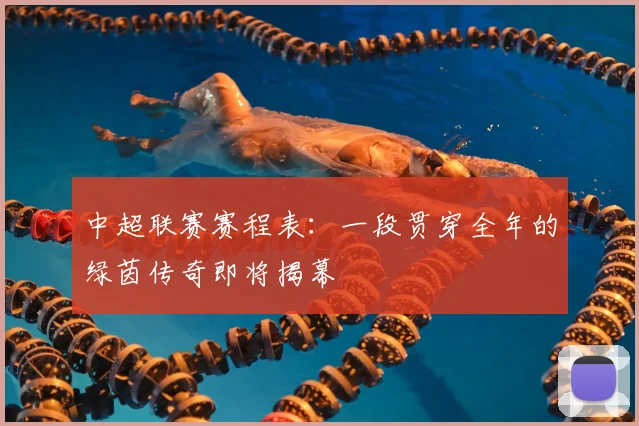 中超联赛赛程表：一段贯穿全年的绿茵传奇即将揭幕